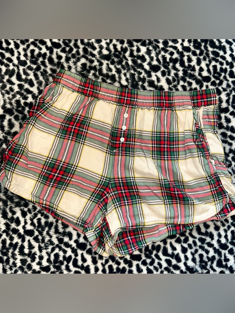 Aerie Plaid Pajama Shorts!